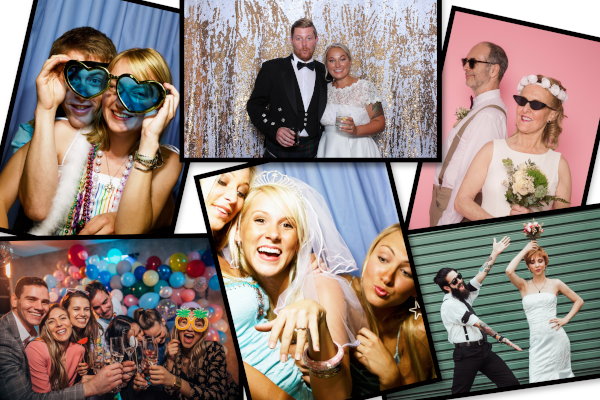 Examples of photo booth photos